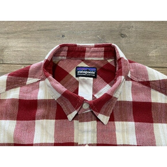 Patagonia Long Sleeve A/C Steersman Mens Small Button Up Shirt Puckerware - Picture 3 of 9